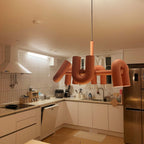 Cirkus Chandelier, integreret LED, bevægelige U-hoveder, lineær eller cirkulær