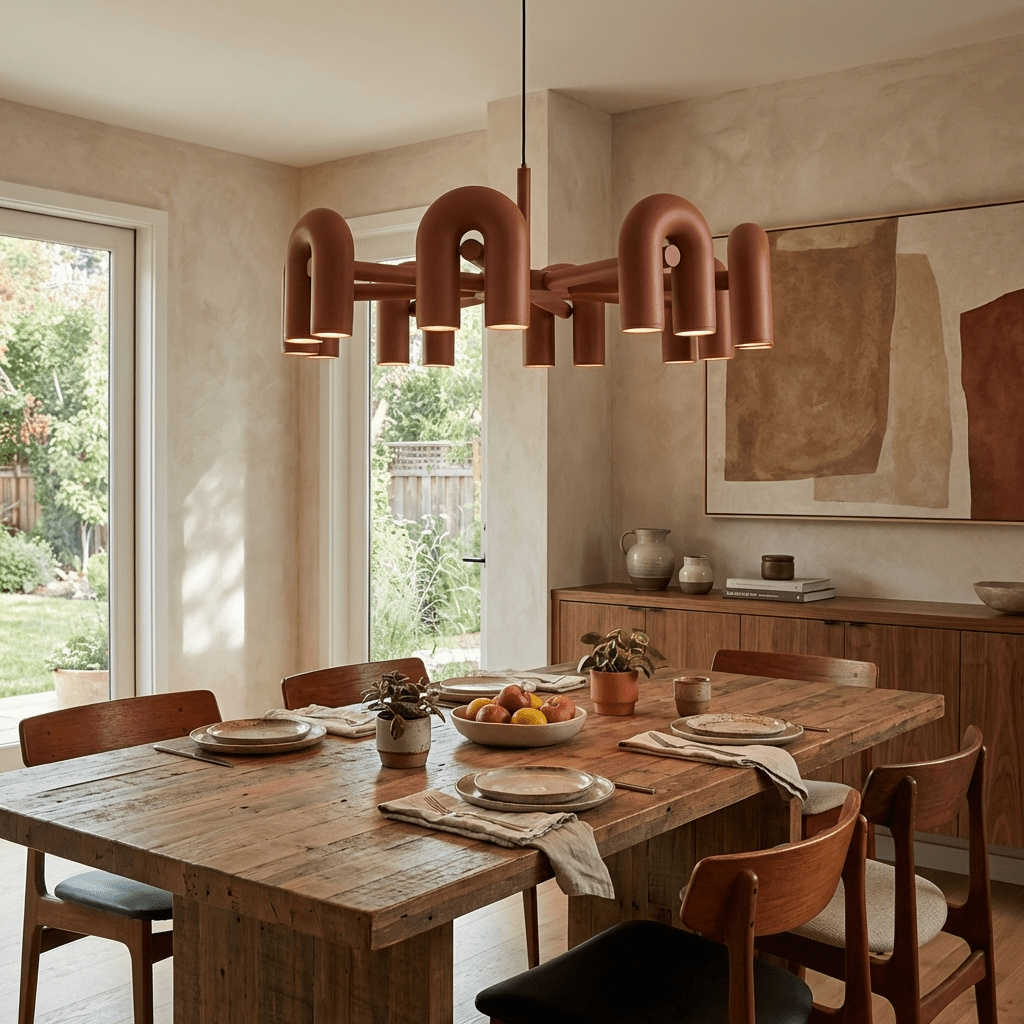 Cirkus chandelier circular layout shown in detail