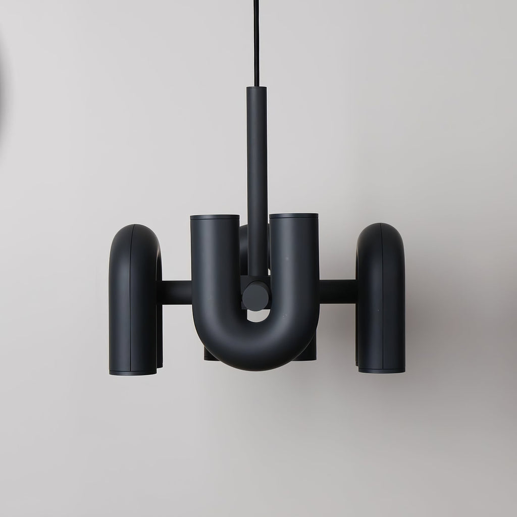 Cirkus Chandelier, integreret LED, bevægelige U-hoveder, lineær eller cirkulær