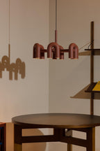 Cirkus Chandelier, integreret LED, bevægelige U-hoveder, lineær eller cirkulær