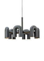 Cirkus Chandelier, integreret LED, bevægelige U-hoveder, lineær eller cirkulær
