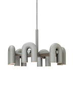 Cirkus Chandelier, integreret LED, bevægelige U-hoveder, lineær eller cirkulær