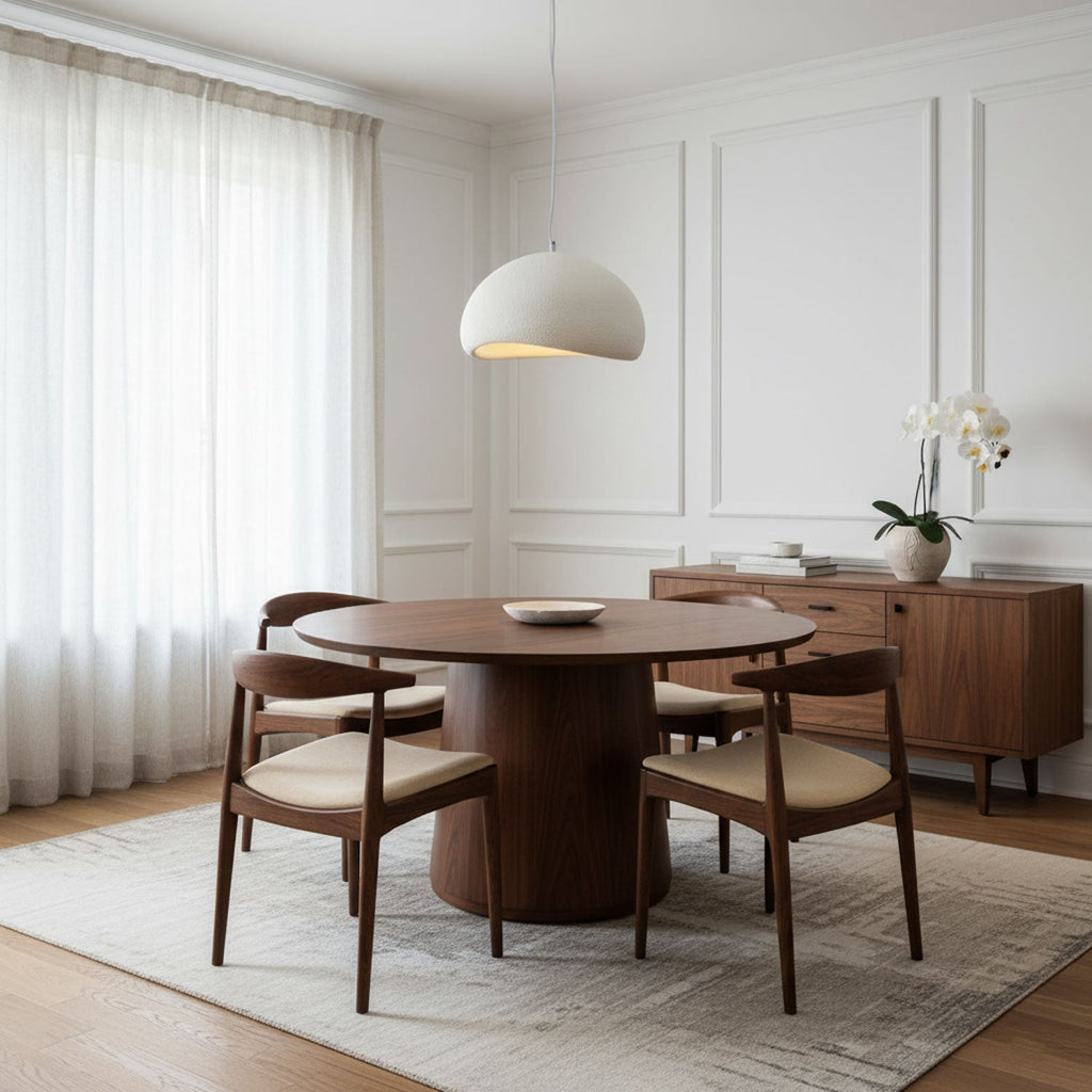 Pendant Light, Nubia Cloud Sphere, Polystyrene Shade, E26 LED
