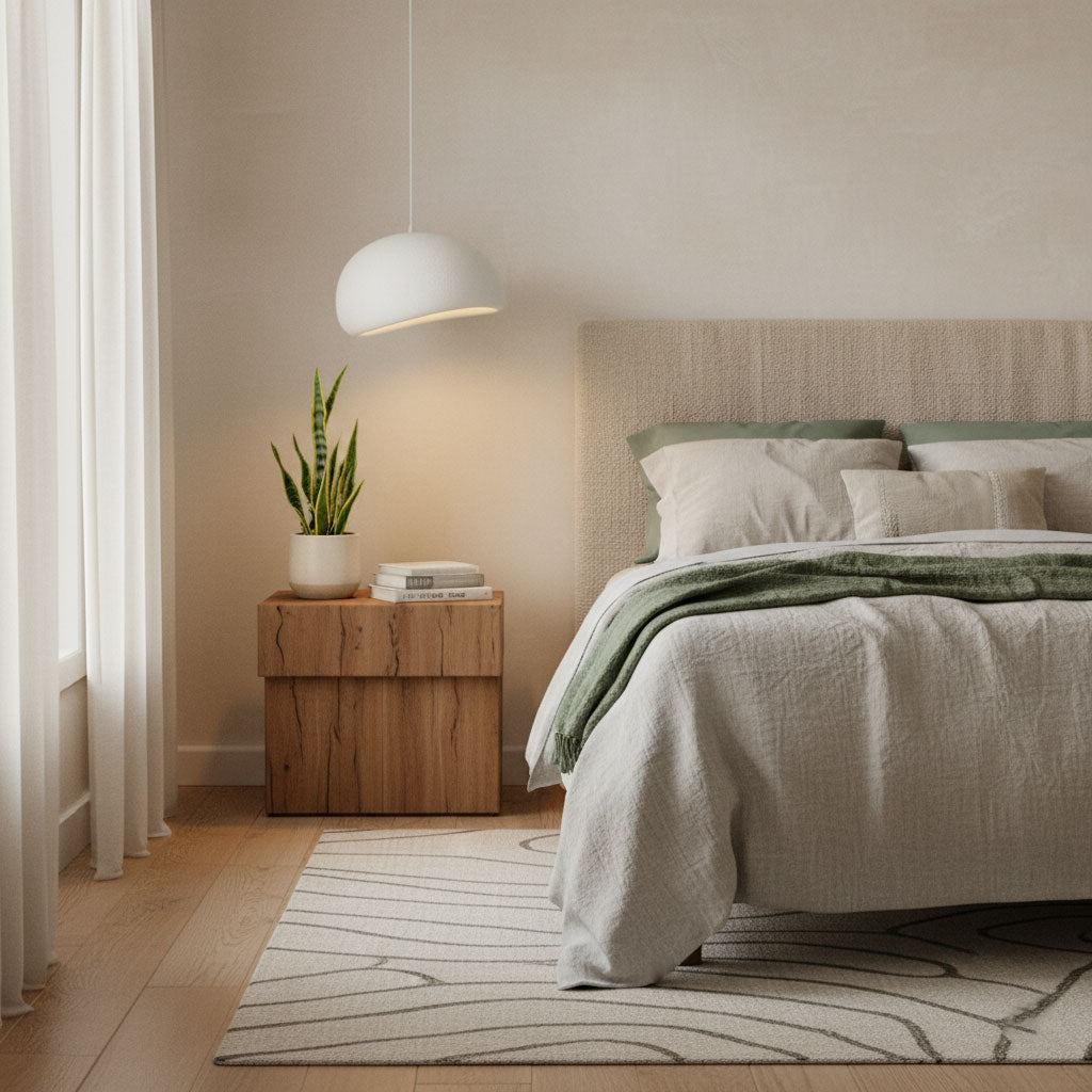 Pendant Light, Nubia Cloud Sphere, Polystyrene Shade, E26 LED