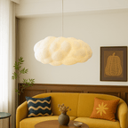 Cloud Shade Pendant Light, Warm White 3000K LED, Adjustable Ceiling Drop