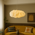 Cloud Shade Pendant Light, Warm White 3000K LED, Adjustable Ceiling Drop