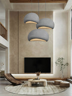 Pendant Light, Nubia Cloud Sphere, Polystyrene Shade, E26 LED