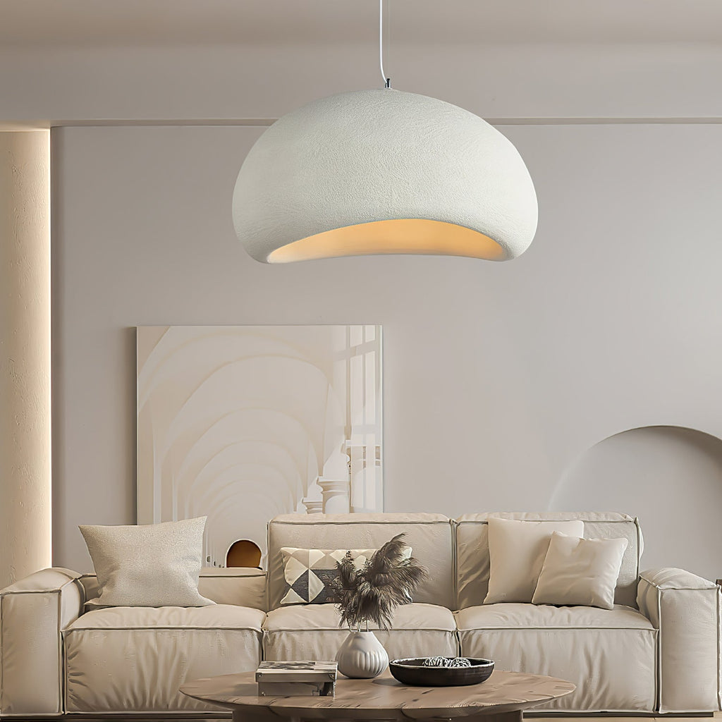 Pendant Light, Nubia Cloud Sphere, Polystyrene Shade, E26 LED