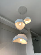Pendant Light, Nubia Cloud Sphere, Polystyrene Shade, E26 LED