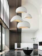Pendant Light, Nubia Cloud Sphere, Polystyrene Shade, E26 LED
