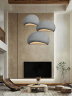 Pendant Light, Nubia Cloud Sphere, Polystyrene Shade, E26 LED