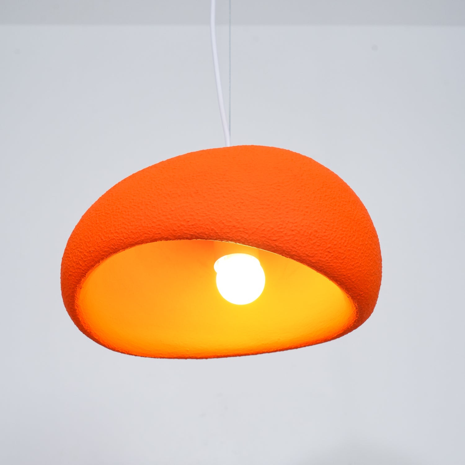 Pendant Light, Nubia Cloud Sphere, Polystyrene Shade, E26 LED