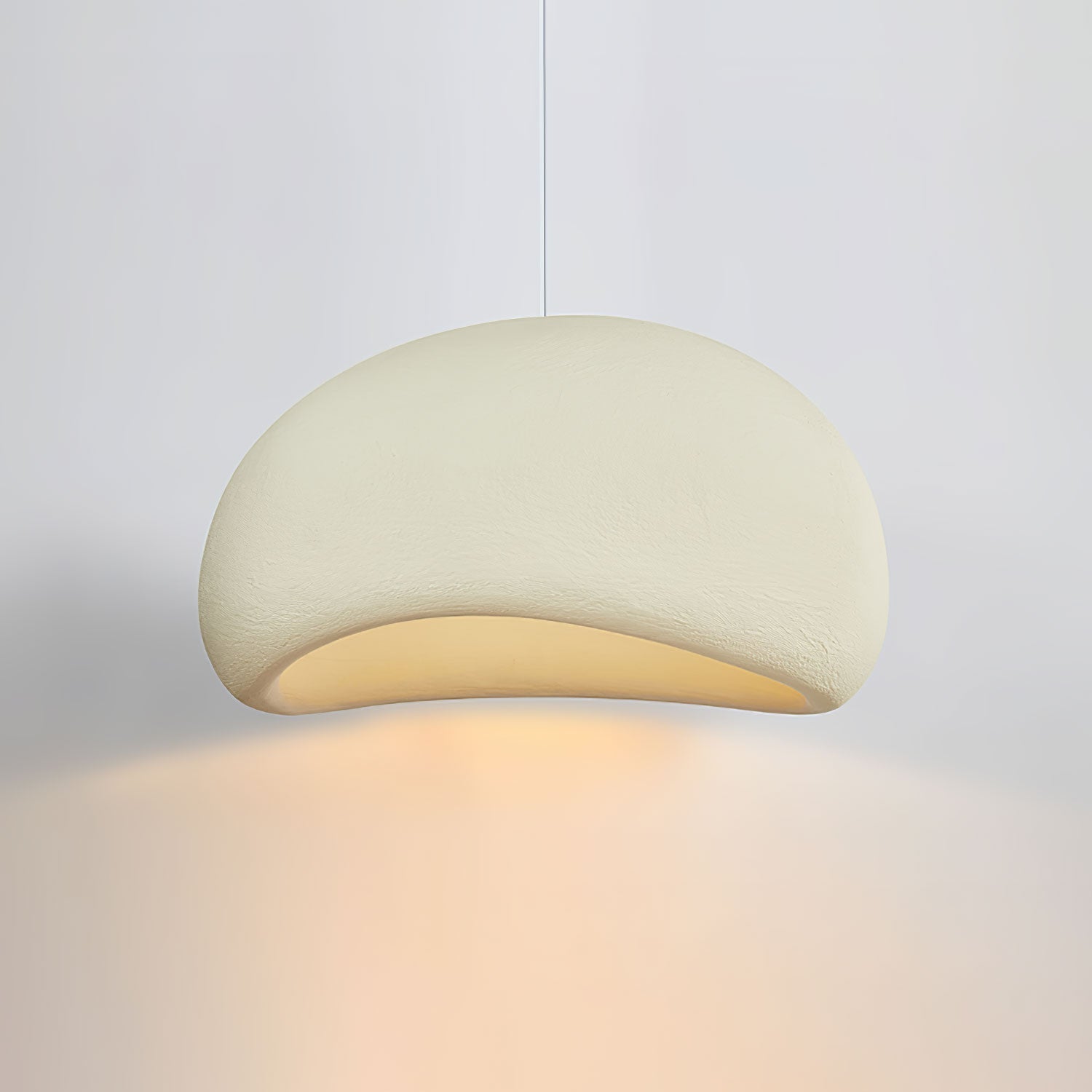 Pendant Light, Nubia Cloud Sphere, Polystyrene Shade, E26 LED