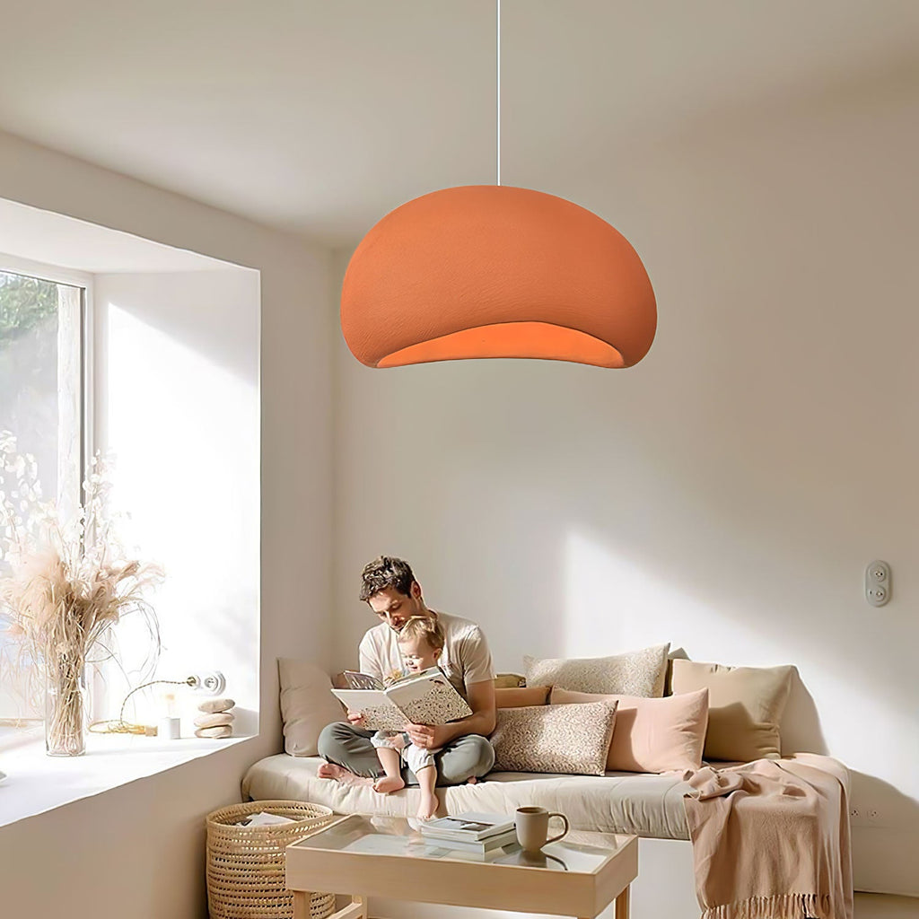 Pendant Light, Nubia Cloud Sphere, Polystyrene Shade, E26 LED