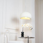 Pendant Light, Nubia Cloud Sphere, Polystyrene Shade, E26 LED