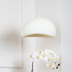 Pendant Light, Nubia Cloud Sphere, Polystyrene Shade, E26 LED