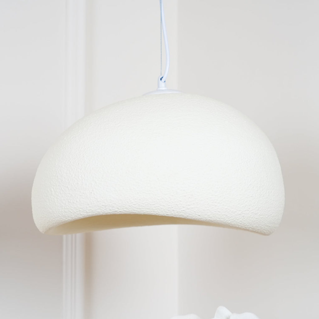 Pendant Light, Nubia Cloud Sphere, Polystyrene Shade, E26 LED