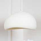Pendant Light, Nubia Cloud Sphere, Polystyrene Shade, E26 LED