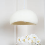 Pendant Light, Nubia Cloud Sphere, Polystyrene Shade, E26 LED