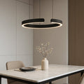 Ringpendel, rund LED-loftlampe, 24 tommer