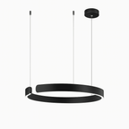 Ringpendel, rund LED-loftlampe, 24 tommer