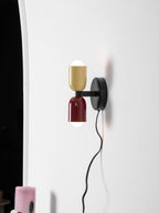 Wall Lamp, Couleur Double, Up and Down Light, E26/E27, Plug-In, Metal