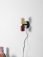Wall Lamp, Couleur Double, Up and Down Light, E26/E27, Plug-In, Metal