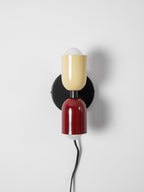 Wall Lamp, Couleur Double, Up and Down Light, E26/E27, Plug-In, Metal