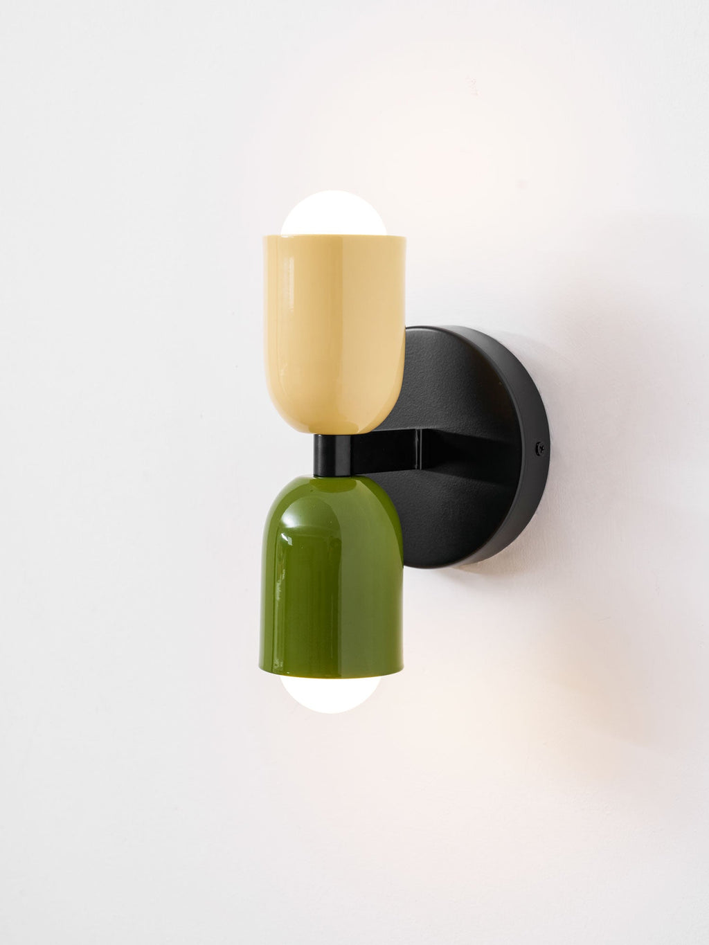 Væglampe, Couleur Double Op-Ned Glød, E26/E27, Metalskærme