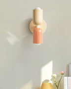 Wall lamp casting soft upward and downward light
