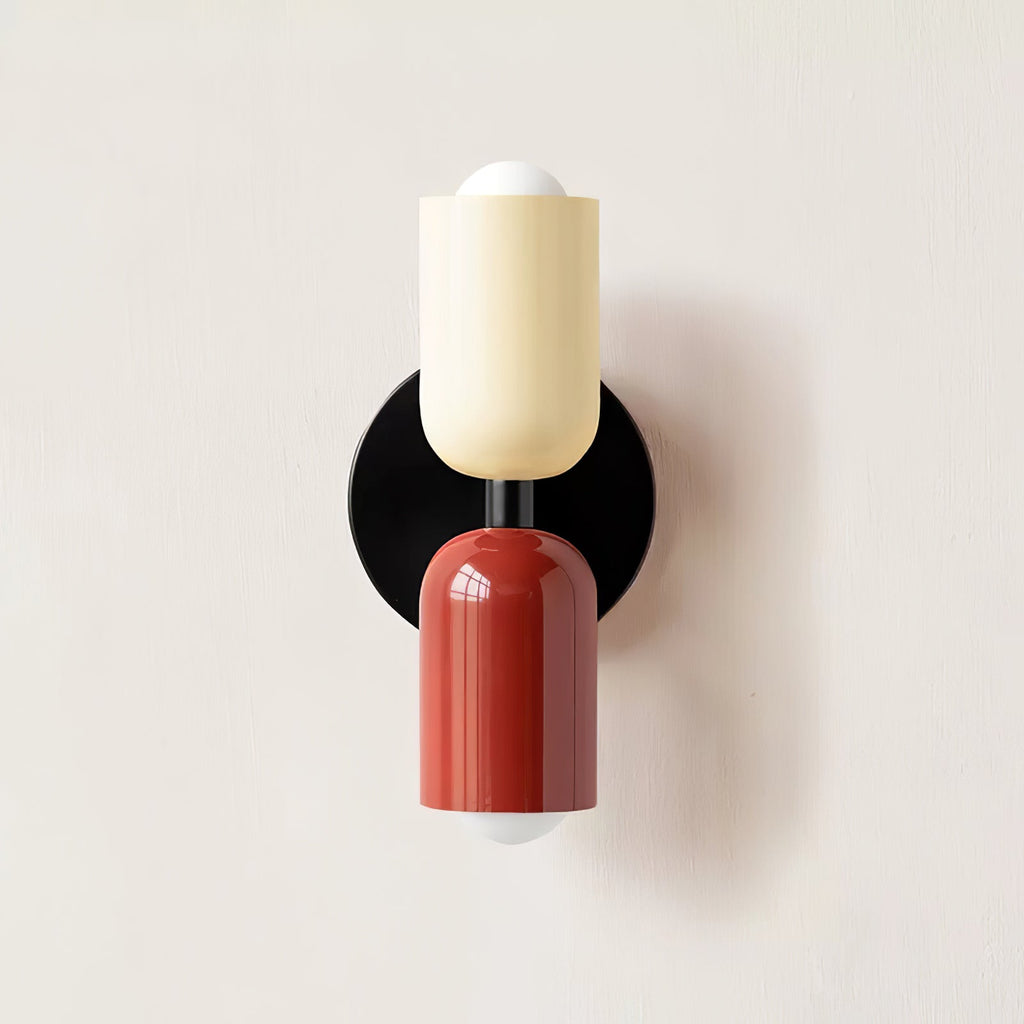 Wall Lamp, Couleur Double, Up and Down Light, E26/E27, Plug-In, Metal