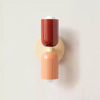 Wall Lamp, Couleur Double, Up and Down Light, E26/E27, Plug-In, Metal