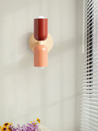 Wall Lamp, Couleur Double, Up and Down Light, E26/E27, Plug-In, Metal