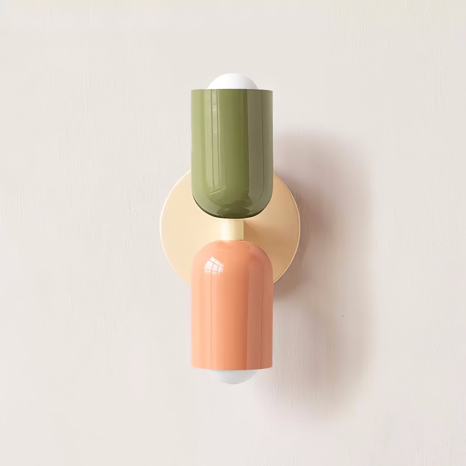 Wall Lamp, Couleur Double, Up and Down Light, E26/E27, Plug-In, Metal