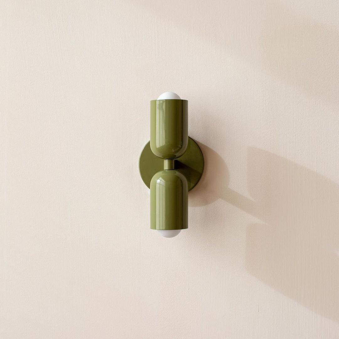 Væglampe, Couleur Double Op-Ned Glød, E26/E27, Metalskærme
