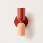 Wall Lamp, Couleur Double, Up and Down Light, E26/E27, Plug-In, Metal