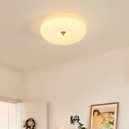 Cream Pudding Ceiling Light, Mouth-Blown Matt Glass, LED, Dimmable