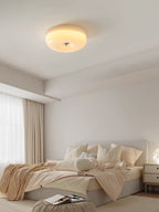Cream Pudding Ceiling Light, Mouth-Blown Matt Glass, LED, Dimmable