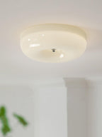 Cream Pudding ceiling light in a warm-lit room