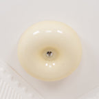 Cream Pudding Ceiling Light, Mouth-Blown Matt Glass, LED, Dimmable