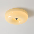 Cream Pudding Ceiling Light, Mouth-Blown Matt Glass, LED, Dimmable