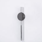 Wall Lamp, Kinetic Shadow Chrome Sculpture, Integrated LED, Dimmable