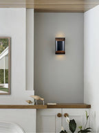 Wall Sconce, Curved Brass and Copper Finish, Modern Style, Single LED Bulb