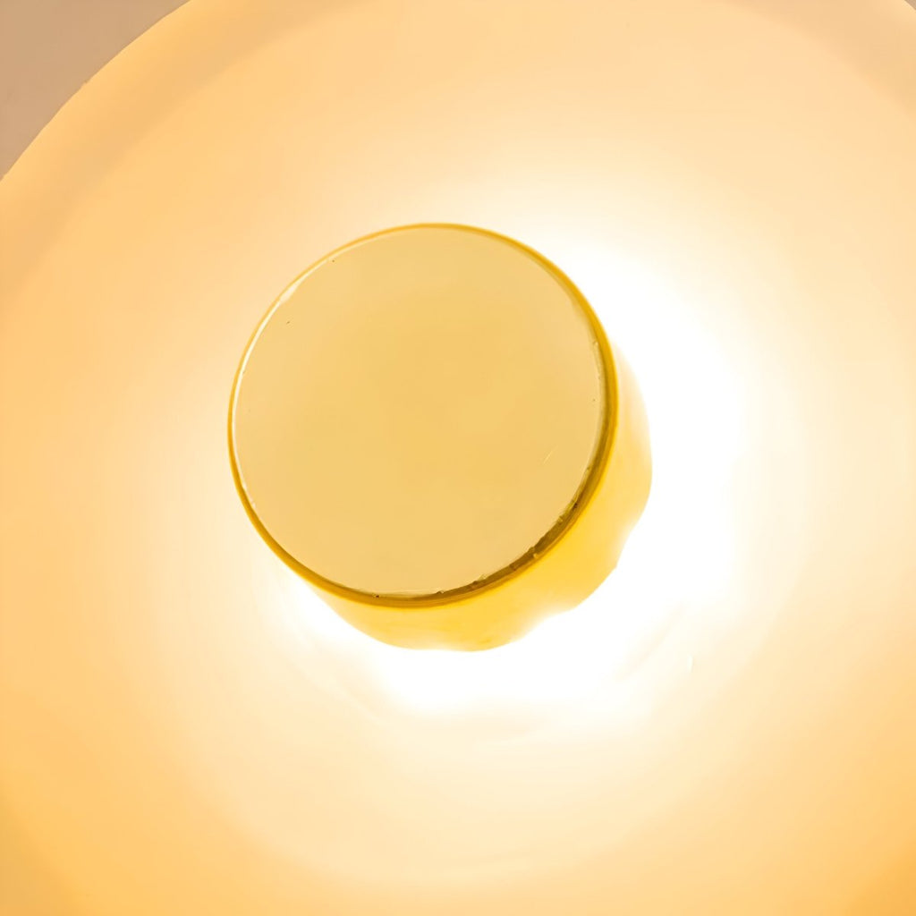 Aplique de Parede, Abajur Curvo em Vidro Japandi, Estrutura em Metal e Ferro, Luz LED Individual