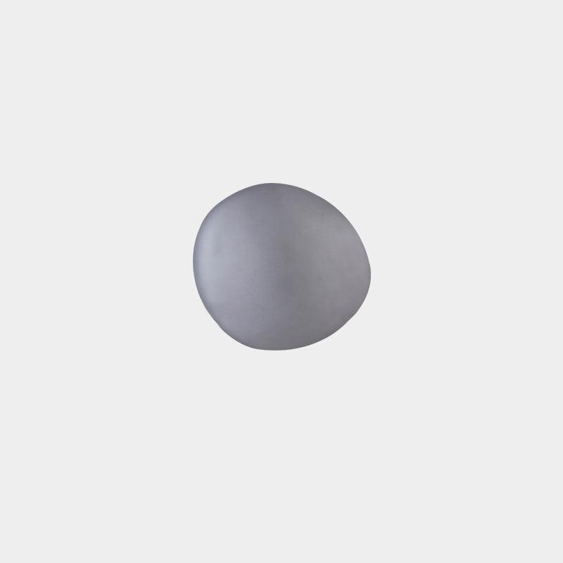 Wall Lamp, Pebble Hand-Blown Glass Shade, Integrated LED, Models A-D