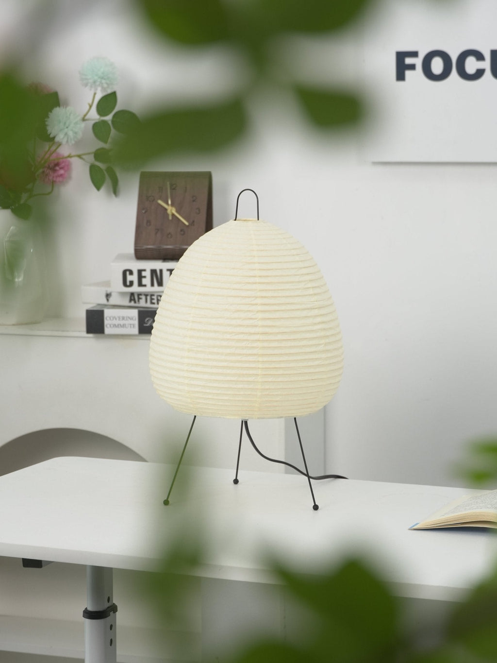 Table Lamp, Xuanzhi, Handmade Mulberry Paper Shade, E26/E27, Plug-In