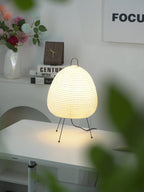 Table Lamp, Xuanzhi, Handmade Mulberry Paper Shade, E26/E27, Plug-In