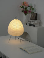 Table Lamp, Xuanzhi, Handmade Mulberry Paper Shade, E26/E27, Plug-In
