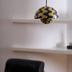 Flowerpot Pendant Light, Dual-Dome Aluminum Shade, Hardwired Ceiling Fixture