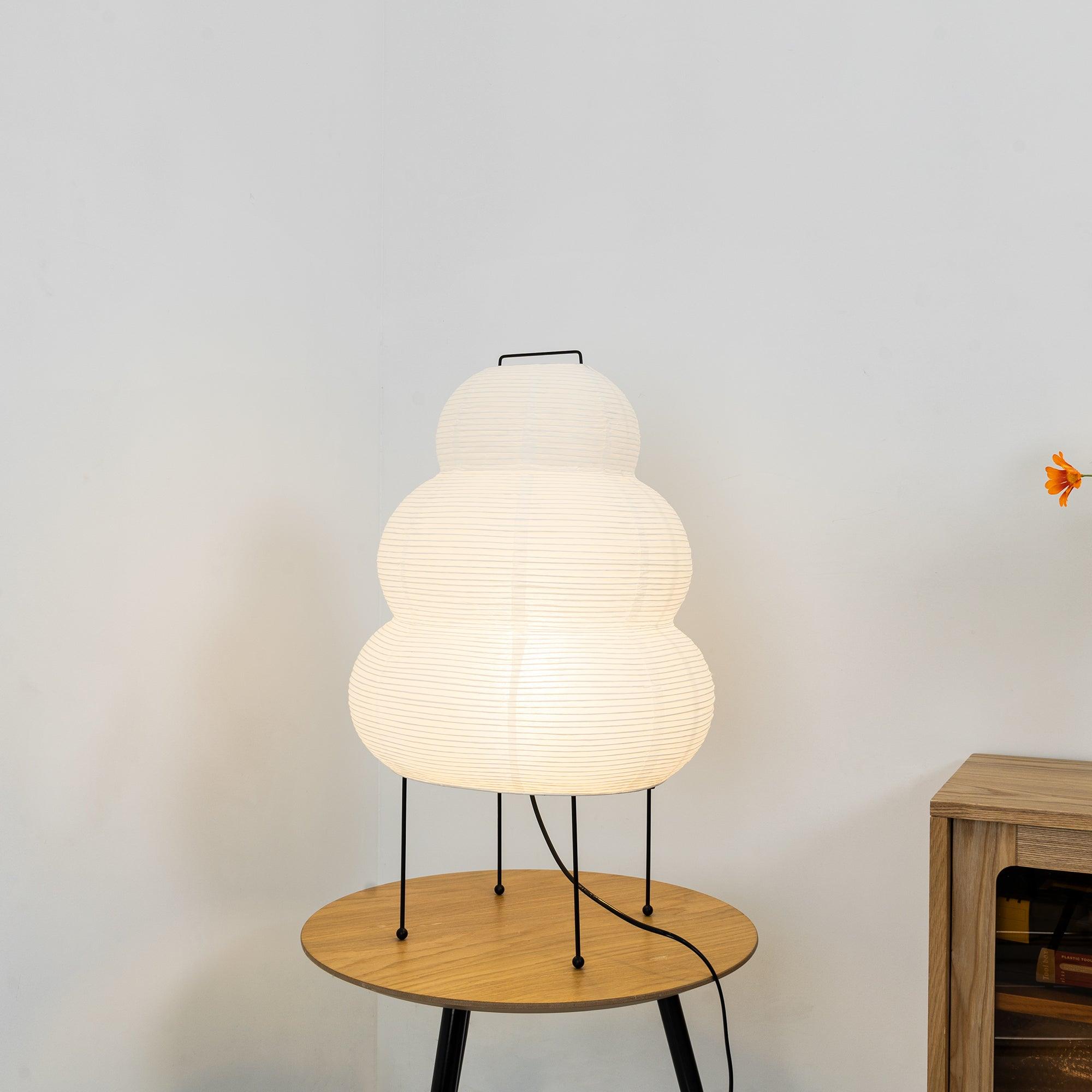 Table Lamp, Xuanzhi, Handmade Mulberry Paper Shade, E26/E27, Plug-In